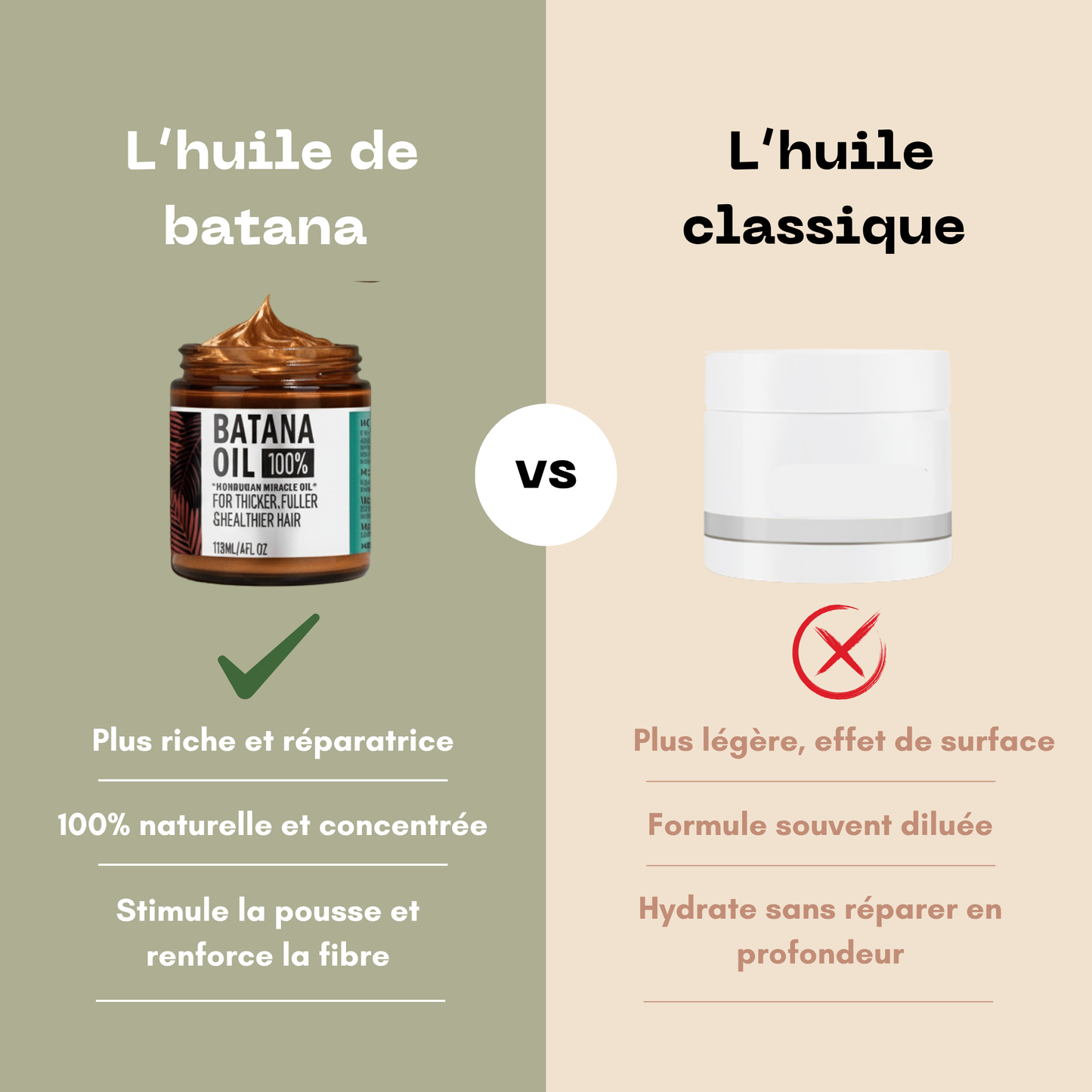 Huile de Batana pure – Pousse rapide et cheveux plus épais en 28 jours