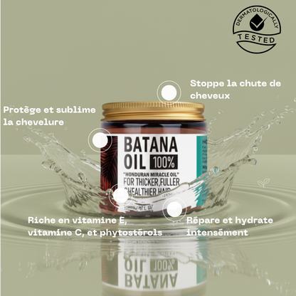 Huile de Batana pure – Pousse rapide et cheveux plus épais en 28 jours